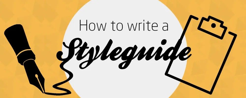 How to write a blog styleguide