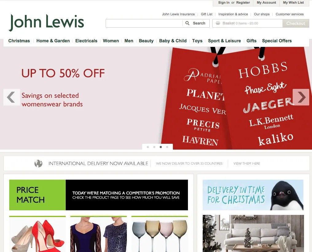 (c) John Lewis, Screenshot von http://www.johnlewis.com/