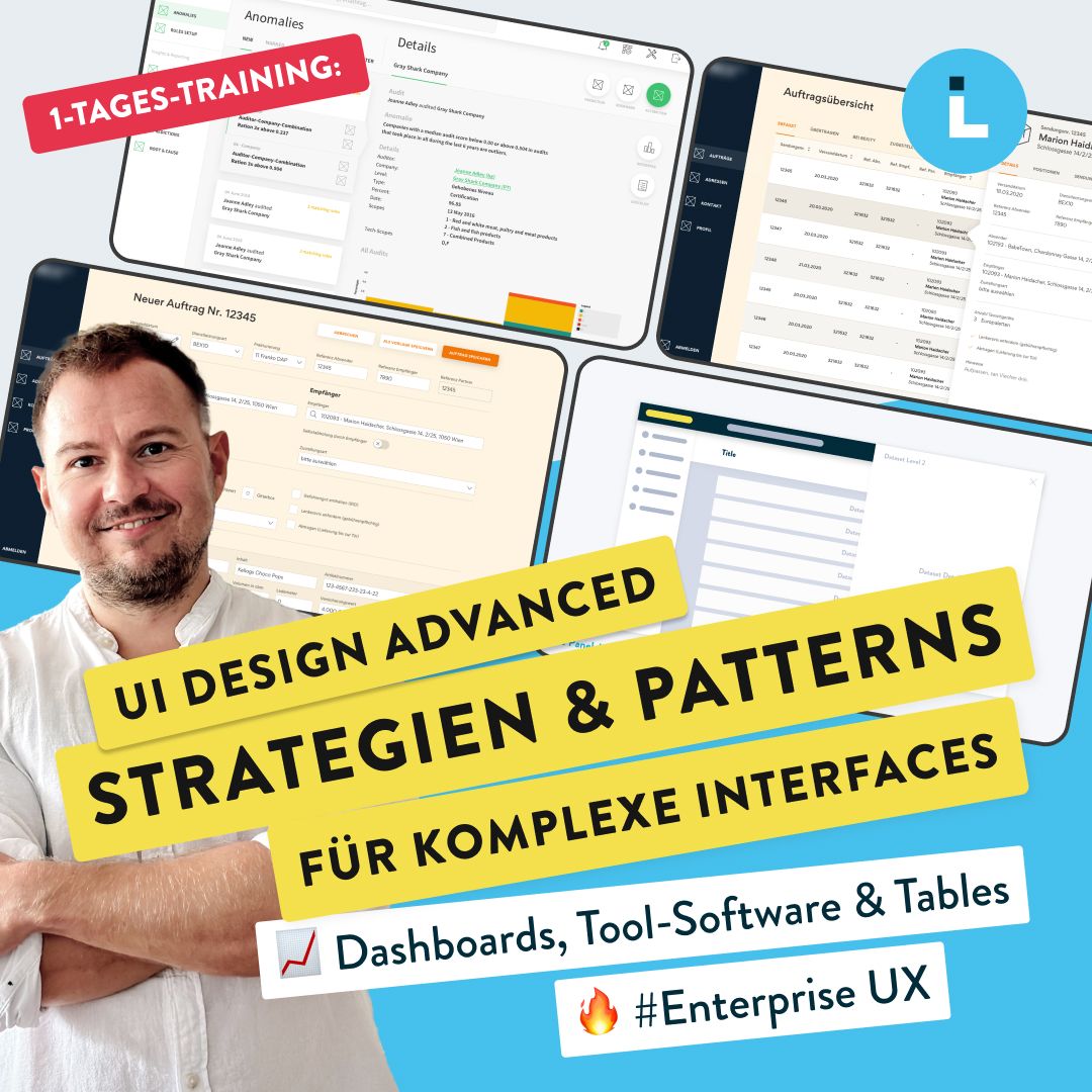 Promo Bild UI Design Advance Training