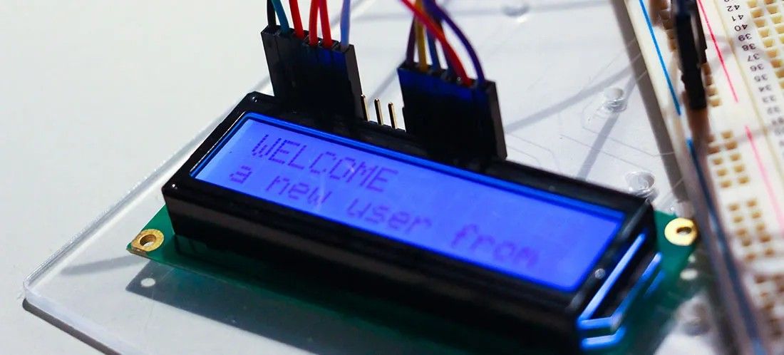 LCD 16x2 display