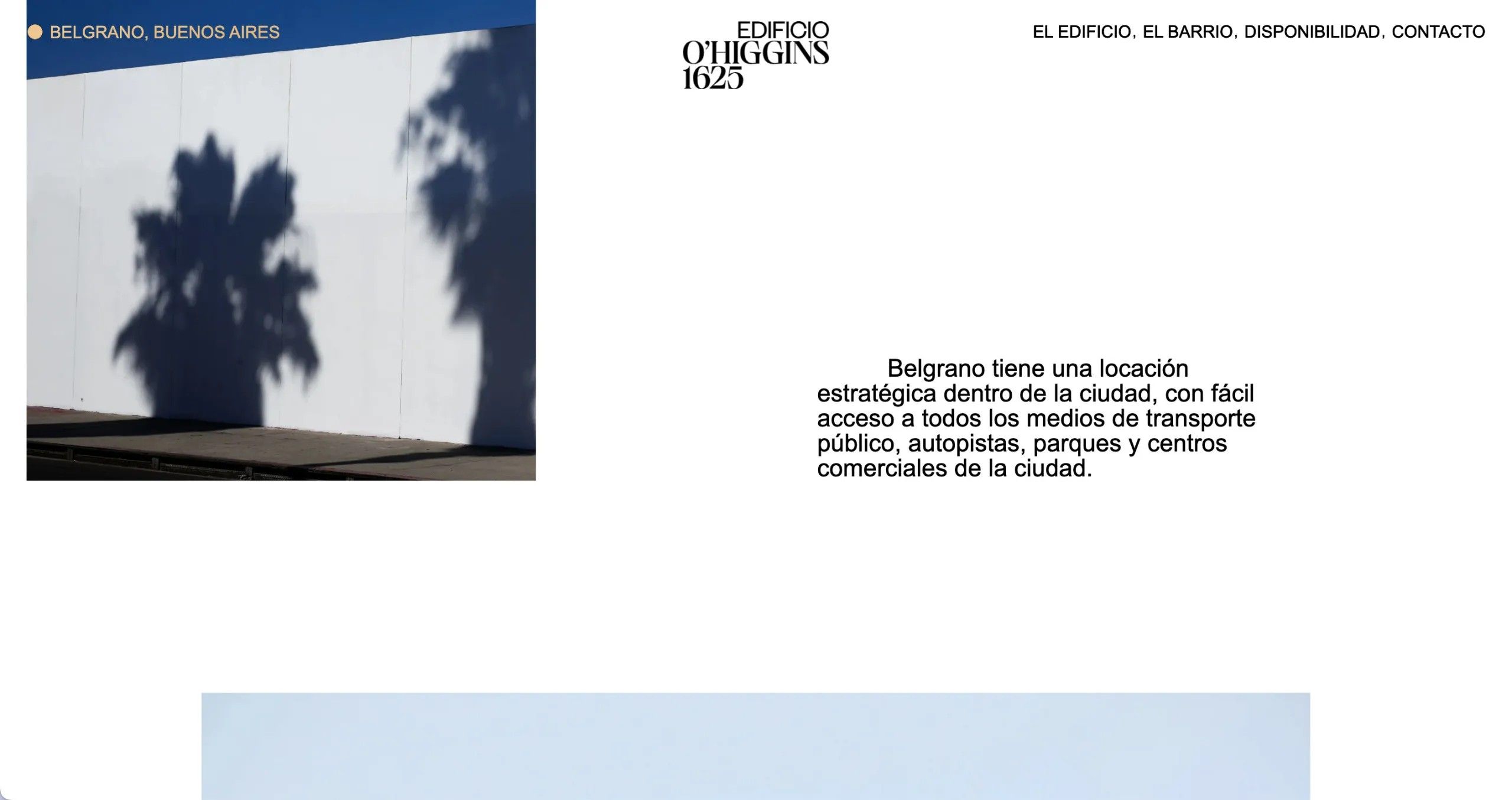 Links ein Foto, dann nach einem Abstand versetzt rechts der Text 