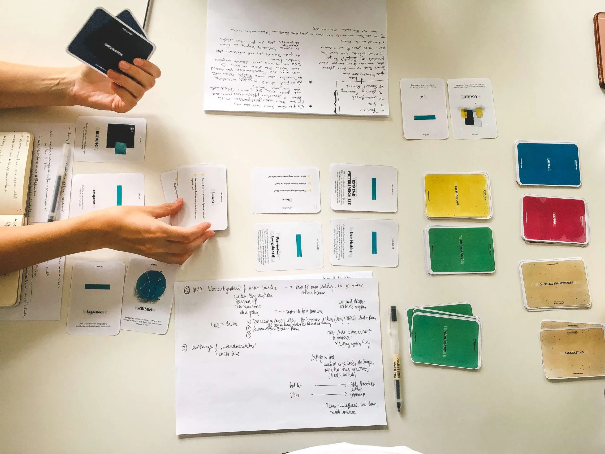 Internes Testem vom Kartenspiel