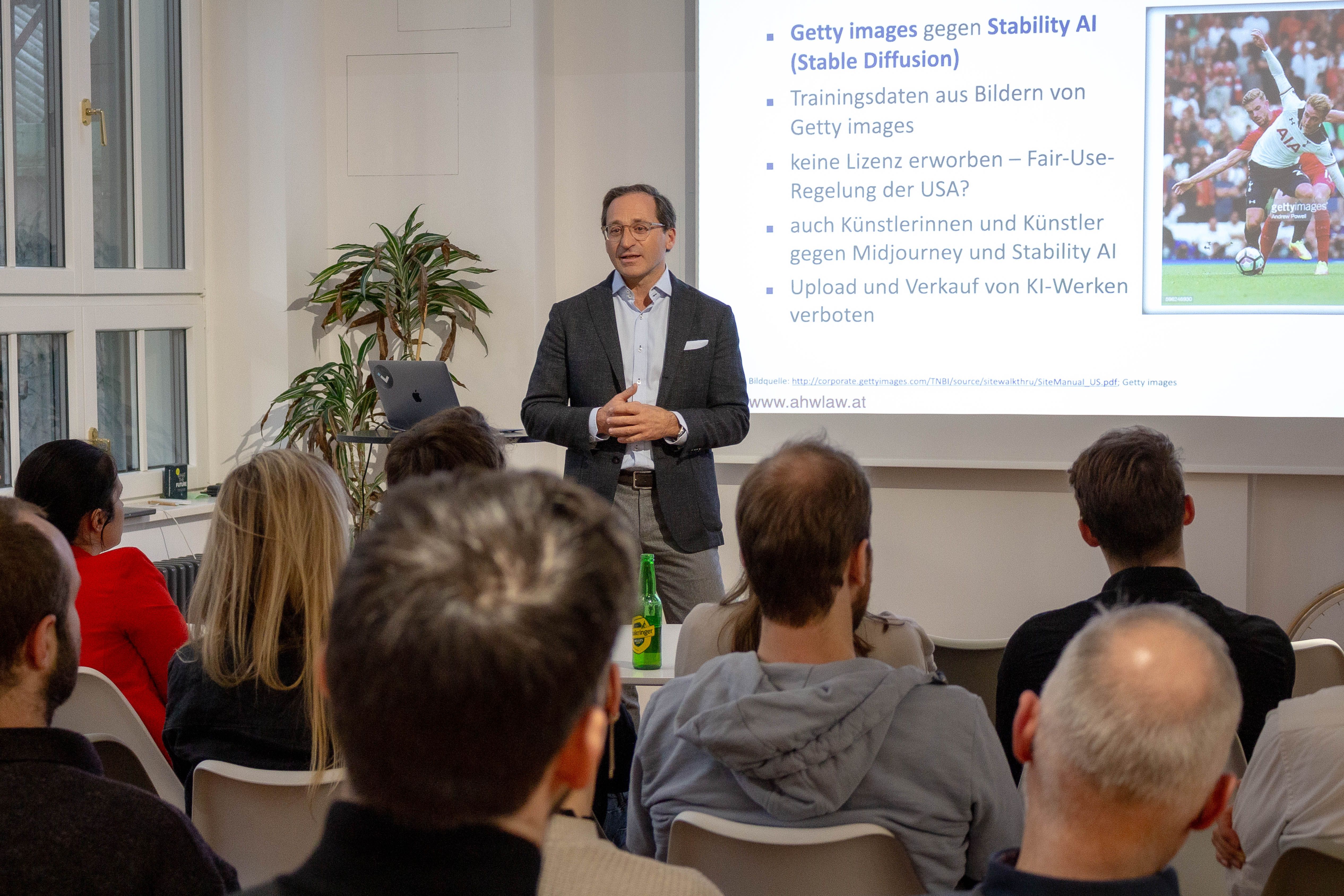 Stephan Winklbauer vor Publikum