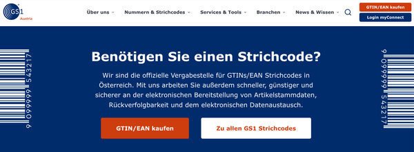 GS1 Österreich Header