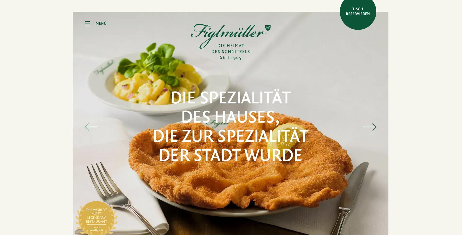 eine website, die ein hamburger menü auf desktop einsetzt, dieses aber im header bereich komplett untergeht und deshalb wahrscheinlich seltener geklickt wird.