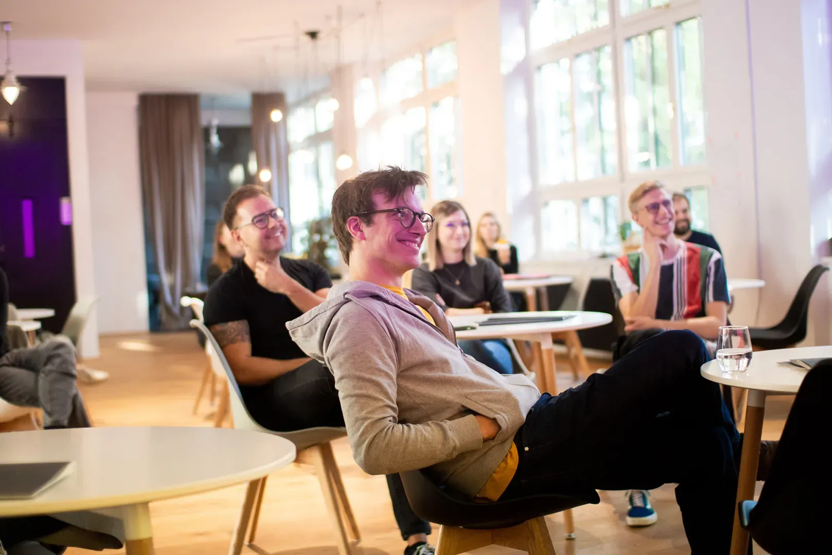 Salon im Büro Liechtenecker