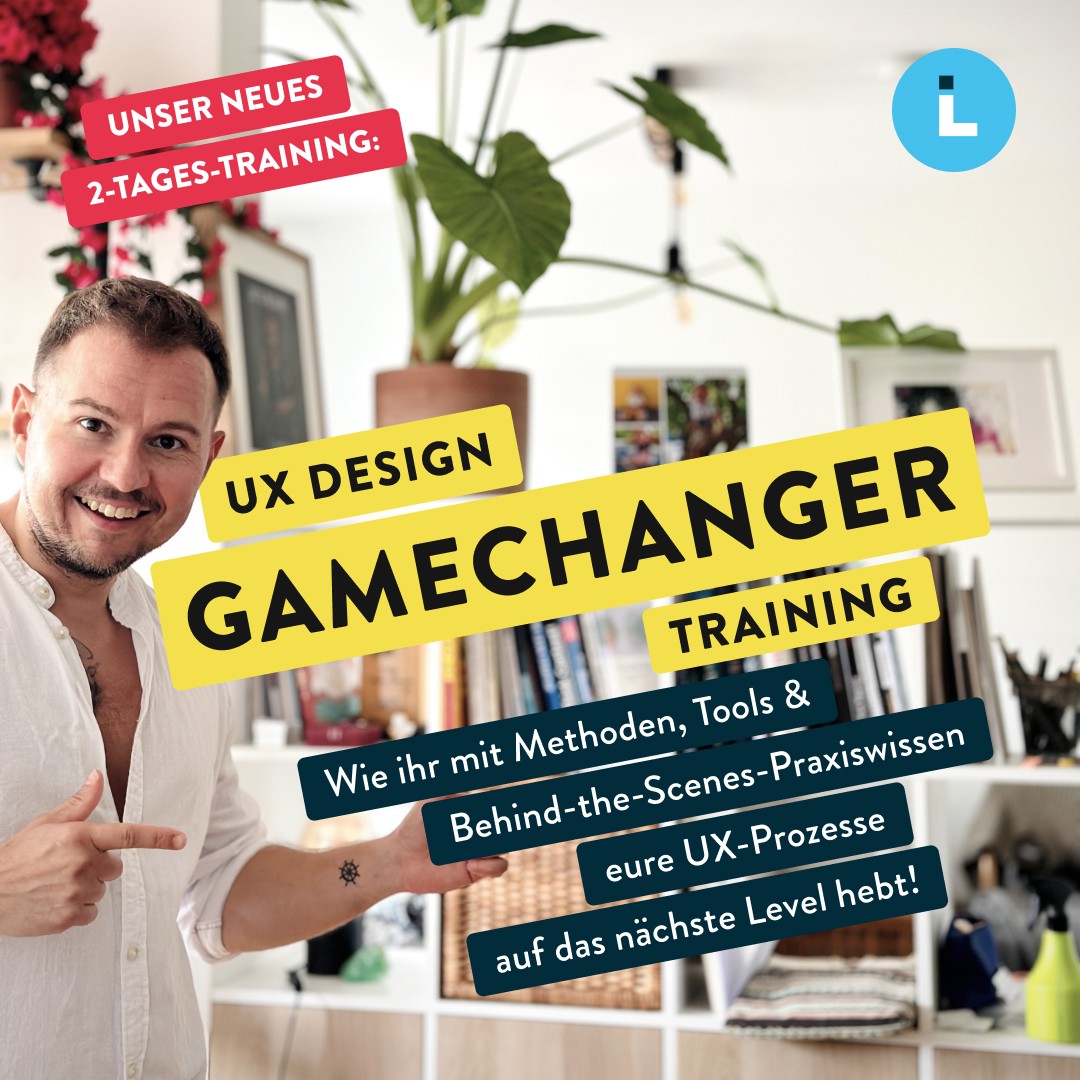 Titelbild UX Gamechanger Training