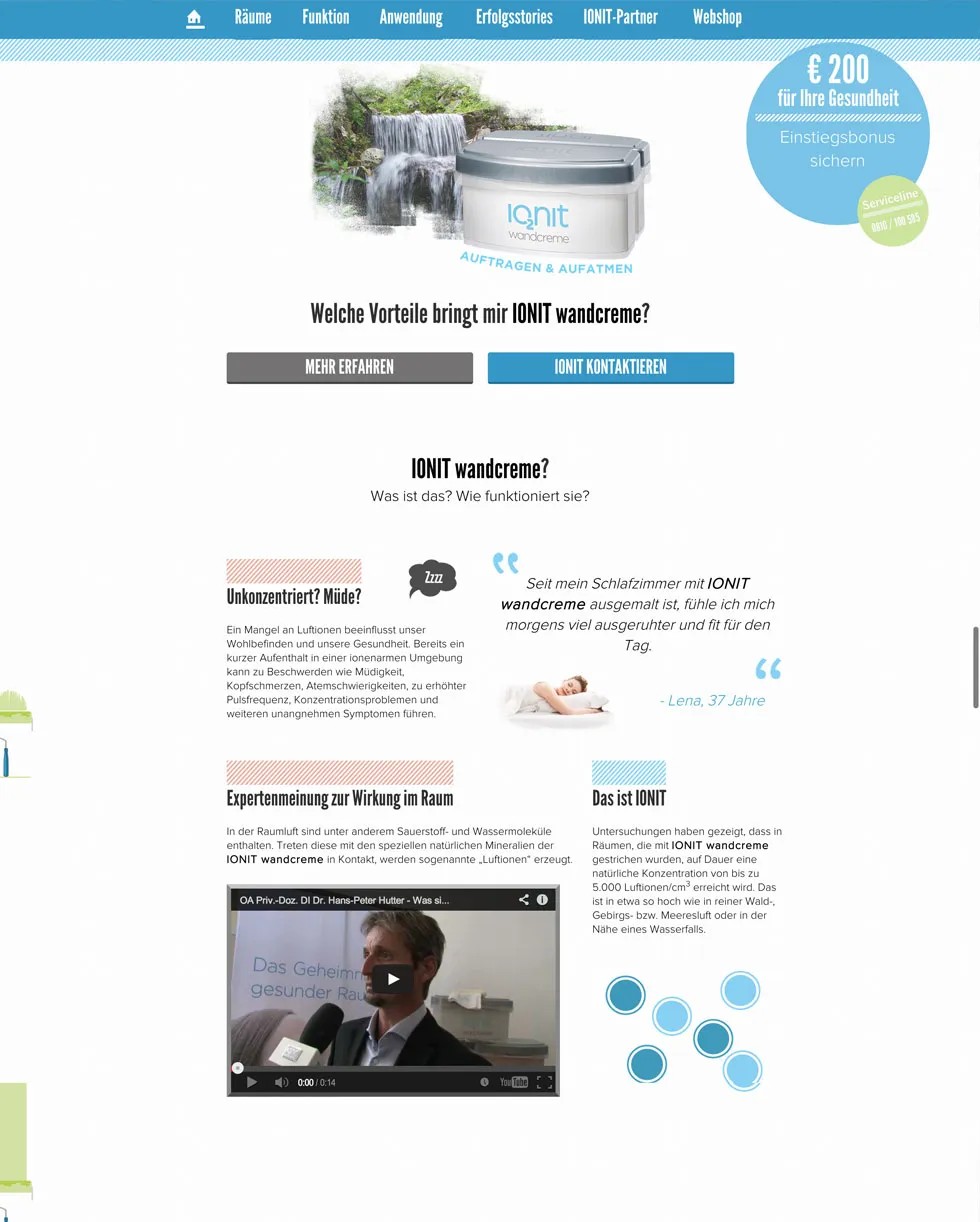 ionit wandcreme