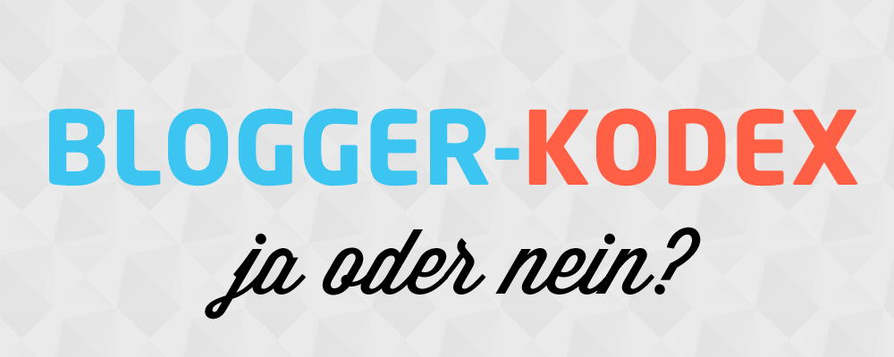 Blogger-Kodex